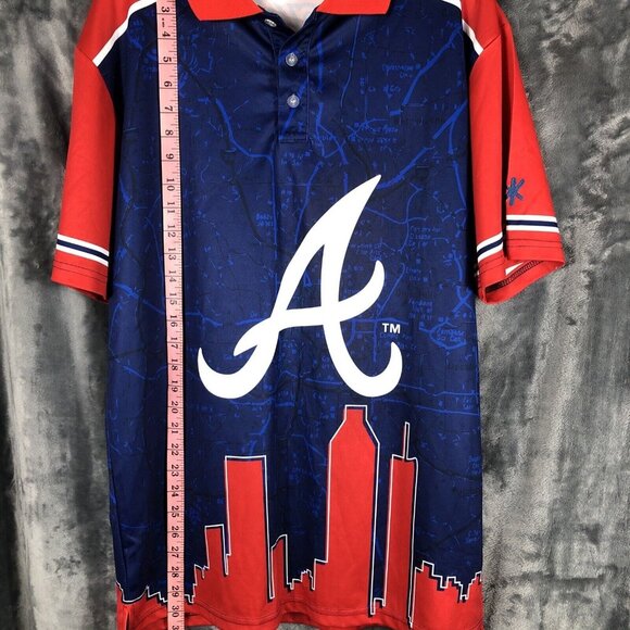 Atlanta Braves Shirt Genuine Merchandise Mens Size Large - Picture 5 of 8